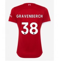 Liverpool Ryan Gravenberch #38 Hemmatröja Dam 2023-24 Kortärmad